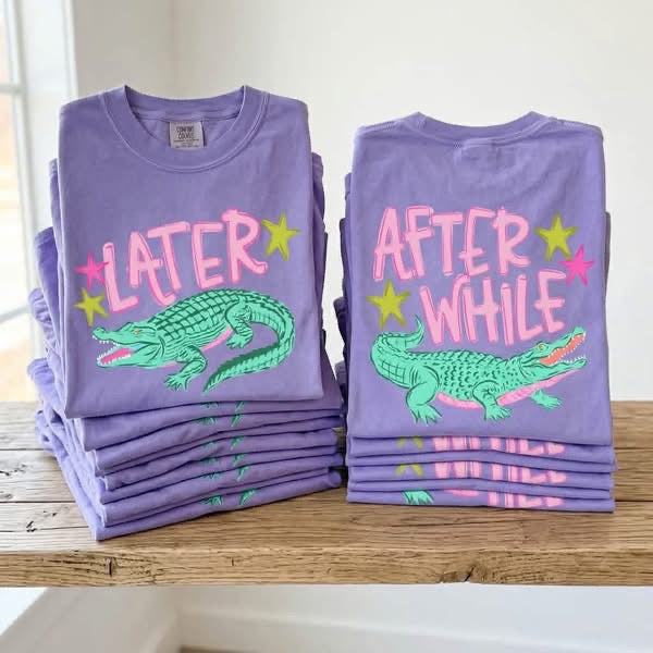 Later Gator Afterwhile Gator Graphic Tee - Crafted with Purpose | Everyday Customs Co.