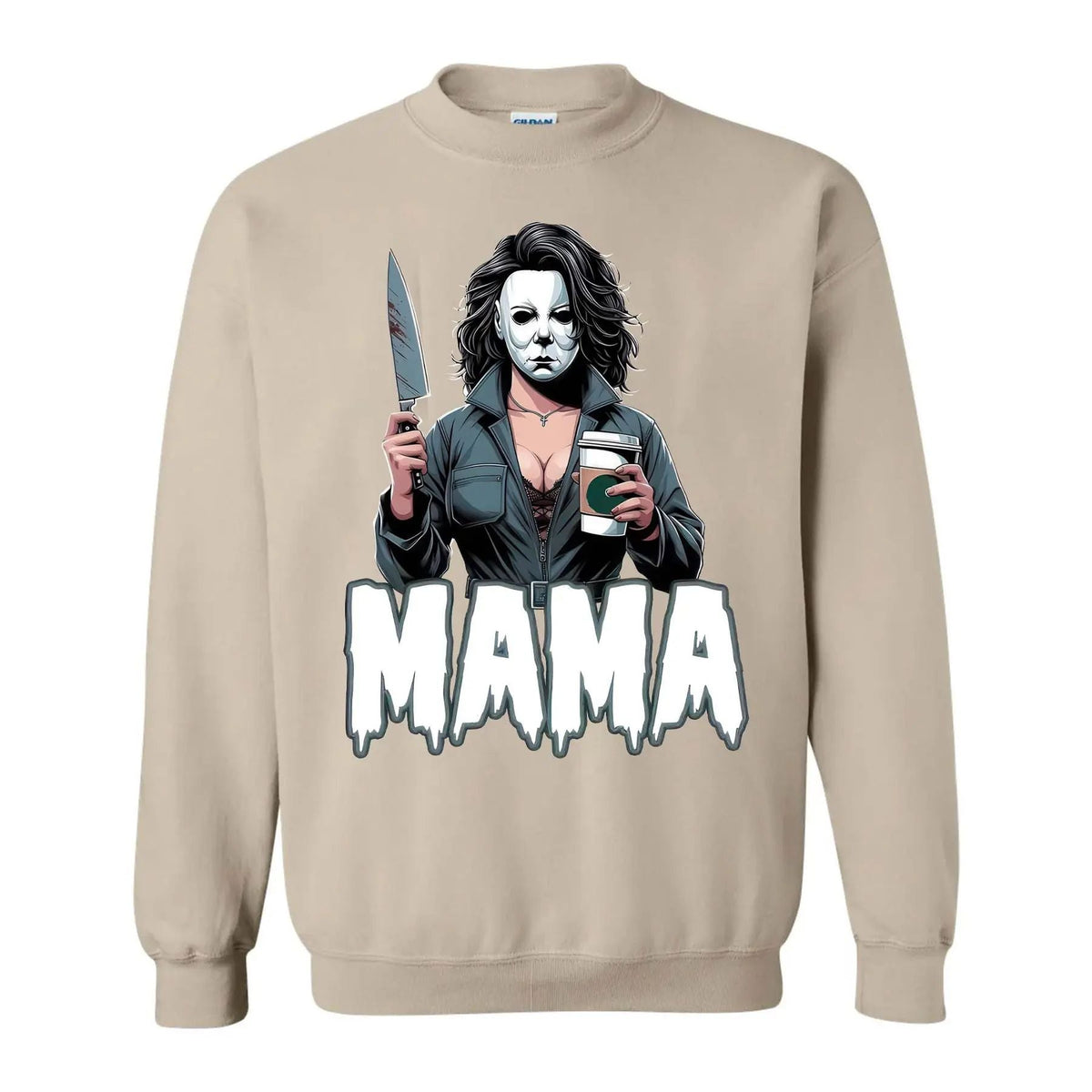 Halloween Spooky Mama Sweatshirt – Cool & Funny Mom Gift