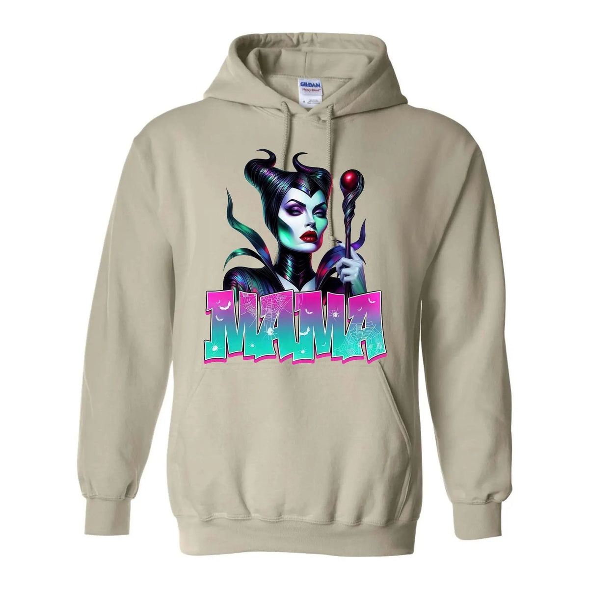 Spooky Mama Movies Characters Hoodie – Cool Halloween Pullover for Moms, Cozy & Funny Horror Film Fan Gift