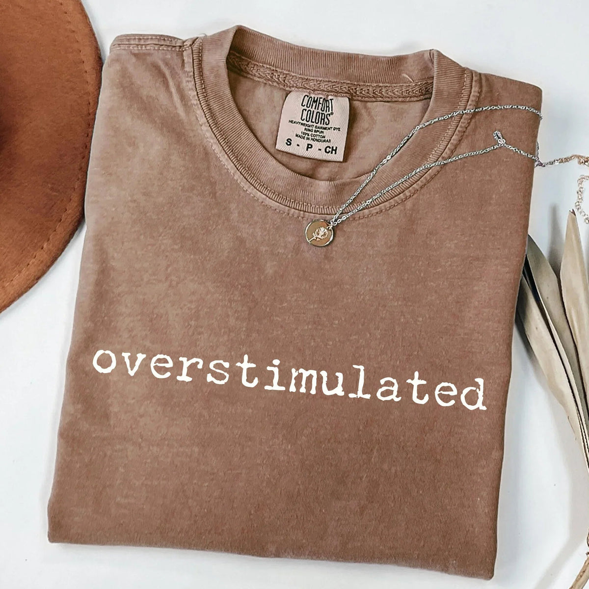 Overstimulated Typewriter Tee