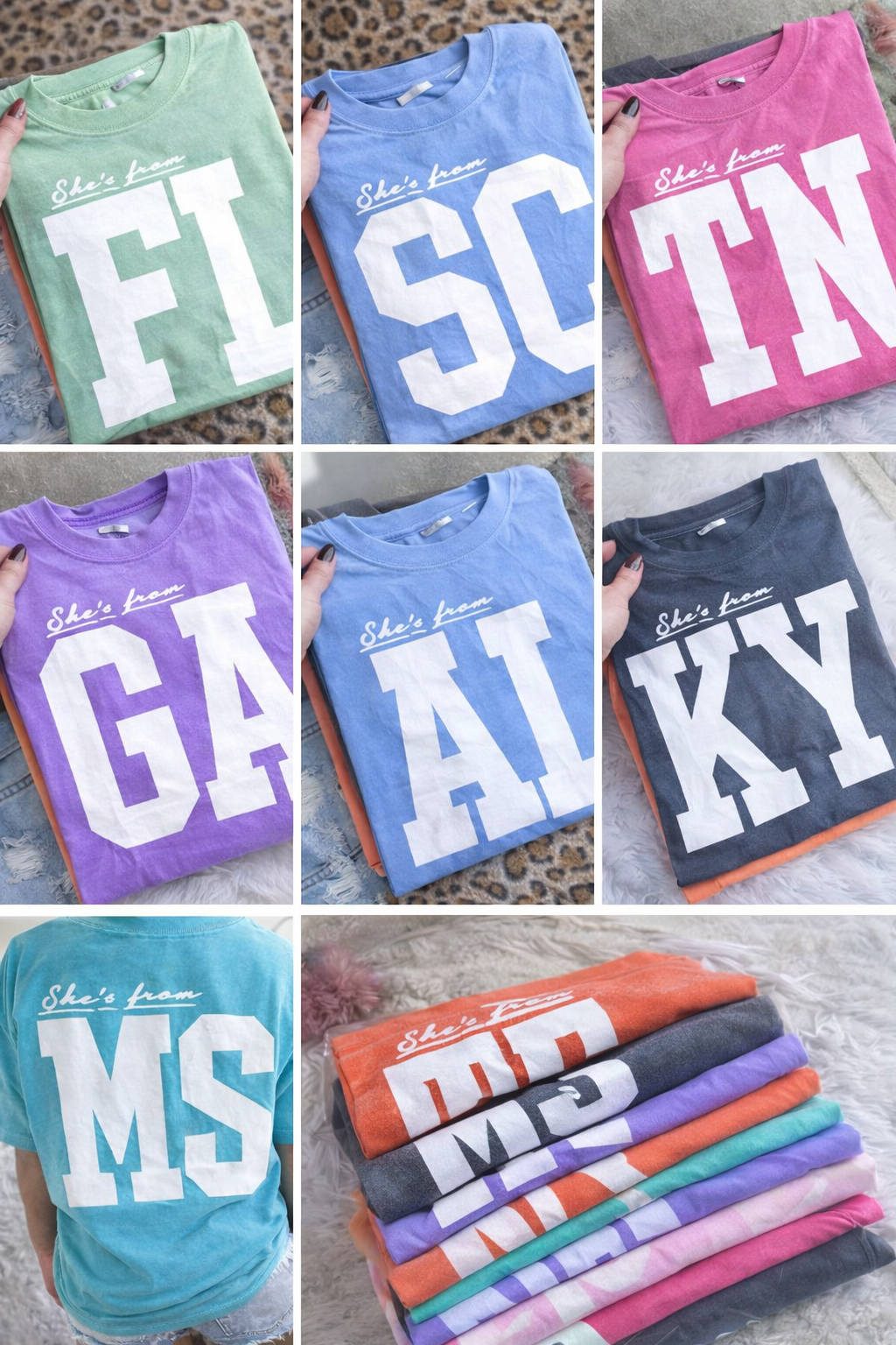 Custom State Pride T-Shirt - Comfort Colors Softness | Everyday Customs Co.