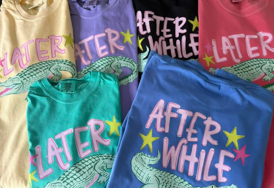 Later Gator Afterwhile Gator Graphic Tee - Crafted with Purpose | Everyday Customs Co.