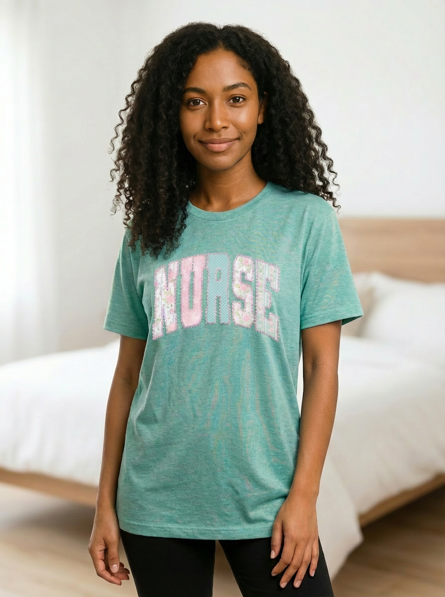 Nurse Graphic Tee Soft Cotton Comfort Unisex Fit For Nurses