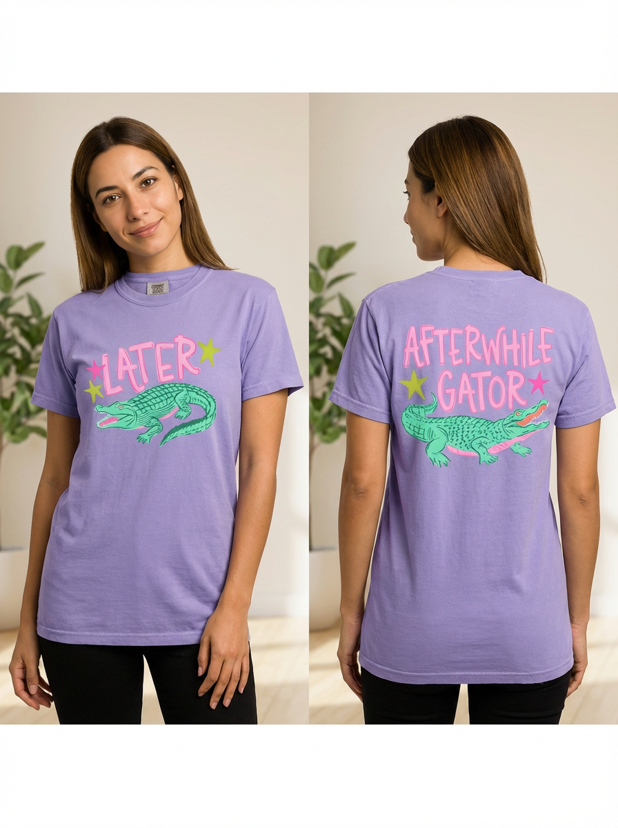 Later Gator Afterwhile Gator Graphic Tee - Crafted with Purpose | Everyday Customs Co.