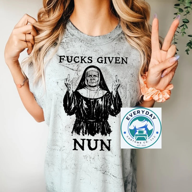 F Given Nun Graphic Tee - Purposeful In-House Craft | Everyday Customs Co.