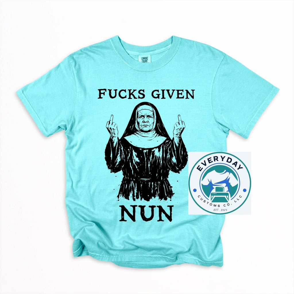 F Given Nun Graphic Tee - Purposeful In-House Craft | Everyday Customs Co.