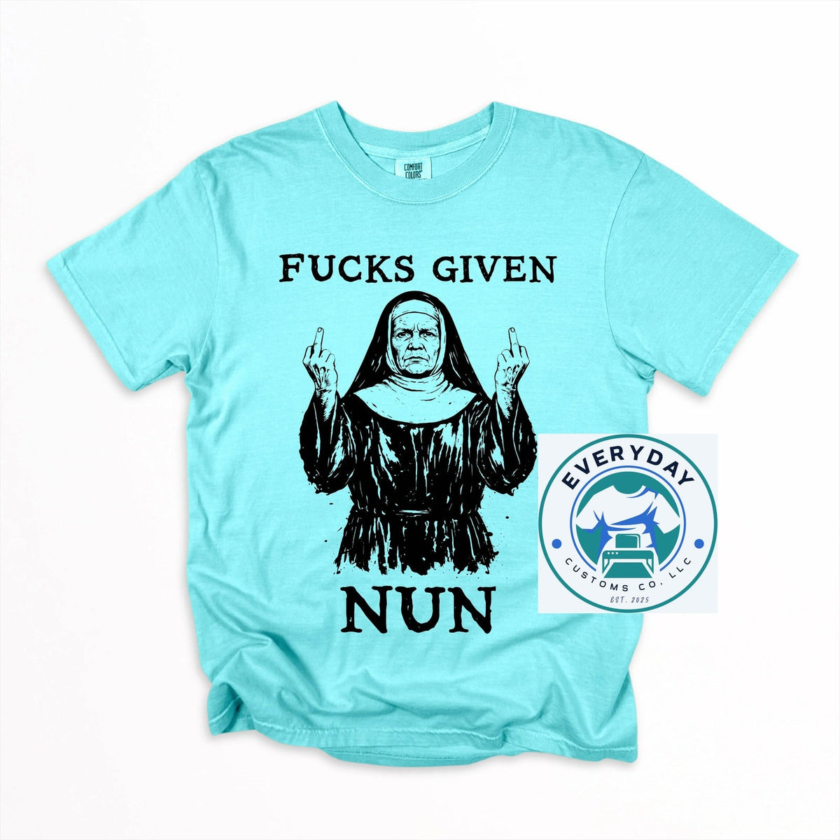 F Given Nun Graphic Tee - Purposeful In-House Craft | Everyday Customs Co.