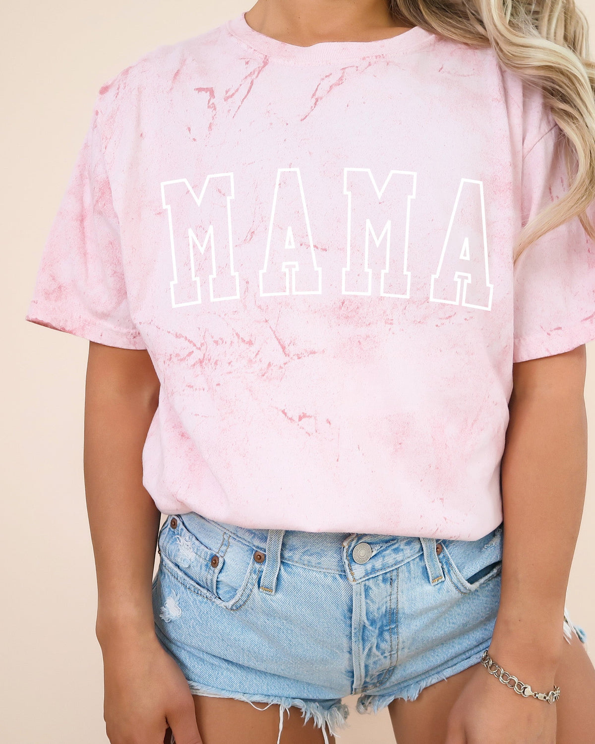 Mama Comfort Colors Graphic Tees (Outlined Font)