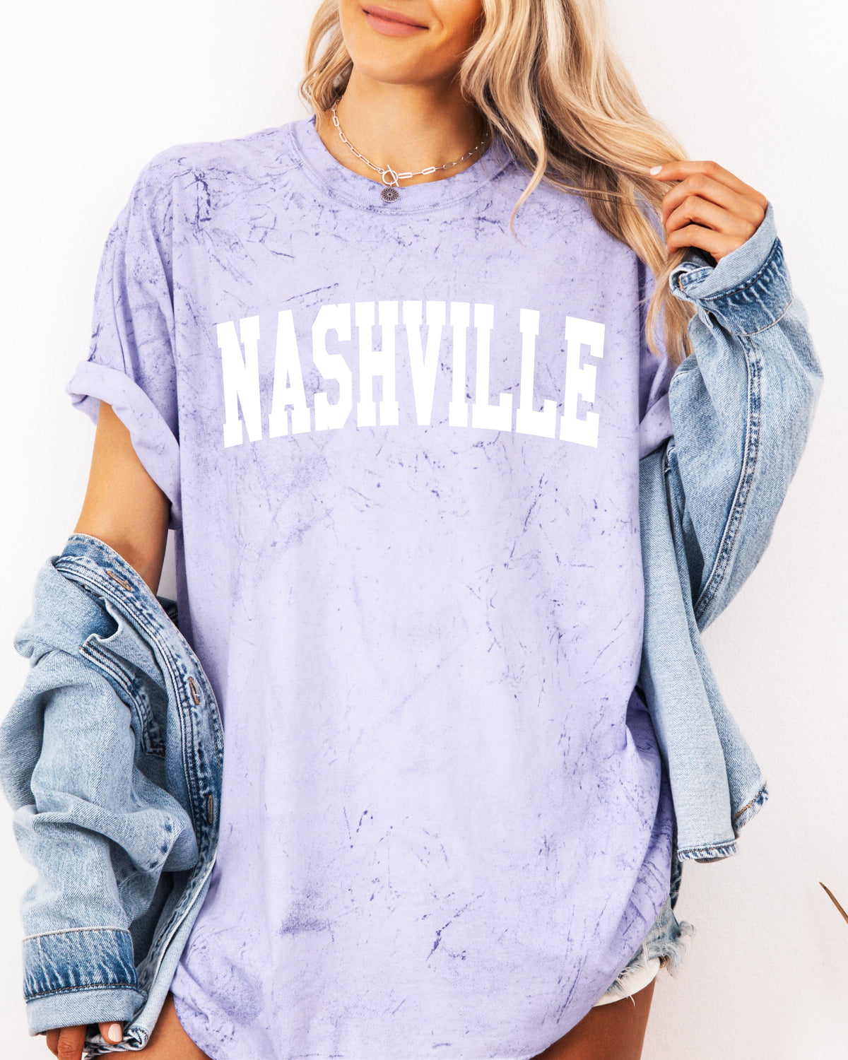 Nashville City Comfort Colors T-Shirt – Garment-Dyed Vintage Travel Graphic Tee