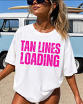 Tan Lines Loading Beach Tee