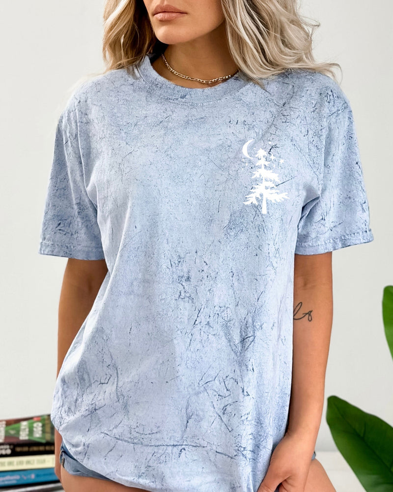 No city lights Campfire nights Camping Hiking Comfort Colors T Shirt