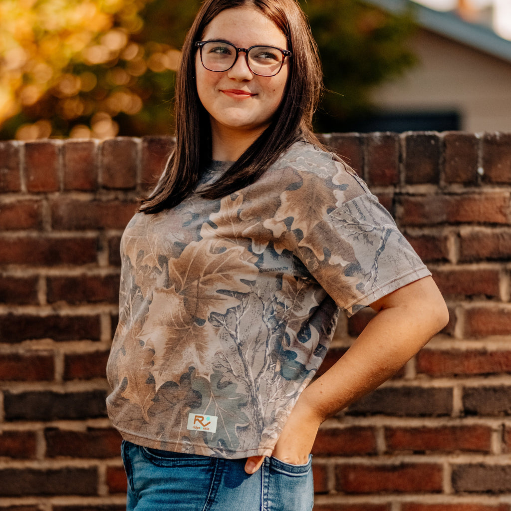 Vintage Ridge & Vale Realtree® Camo Tee-COMING Back in Stock in Early November!