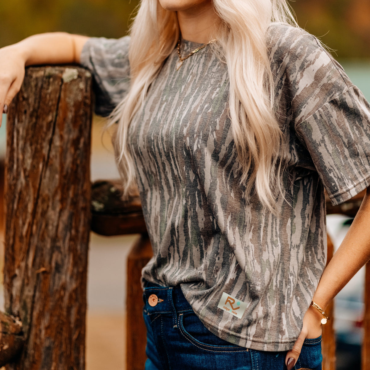 Vintage Ridge & Vale Realtree® Camo Tee-COMING Back in Stock in Early November!