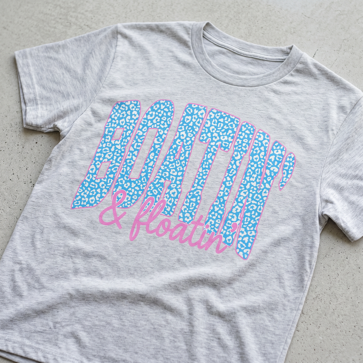 "Boatin & Floatin" Comfort Colors T-Shirt