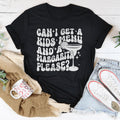 Funny Brunch Quote Top – "Kids Menu And A Margarita" Casual Shirt