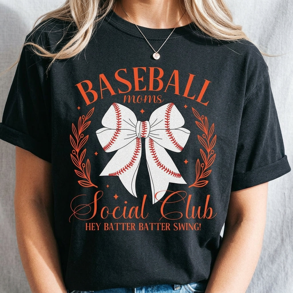 Baseball Social Club Heavyweight Cotton T-Shirt - Crafted with Purpose | Everyday Customs Co.