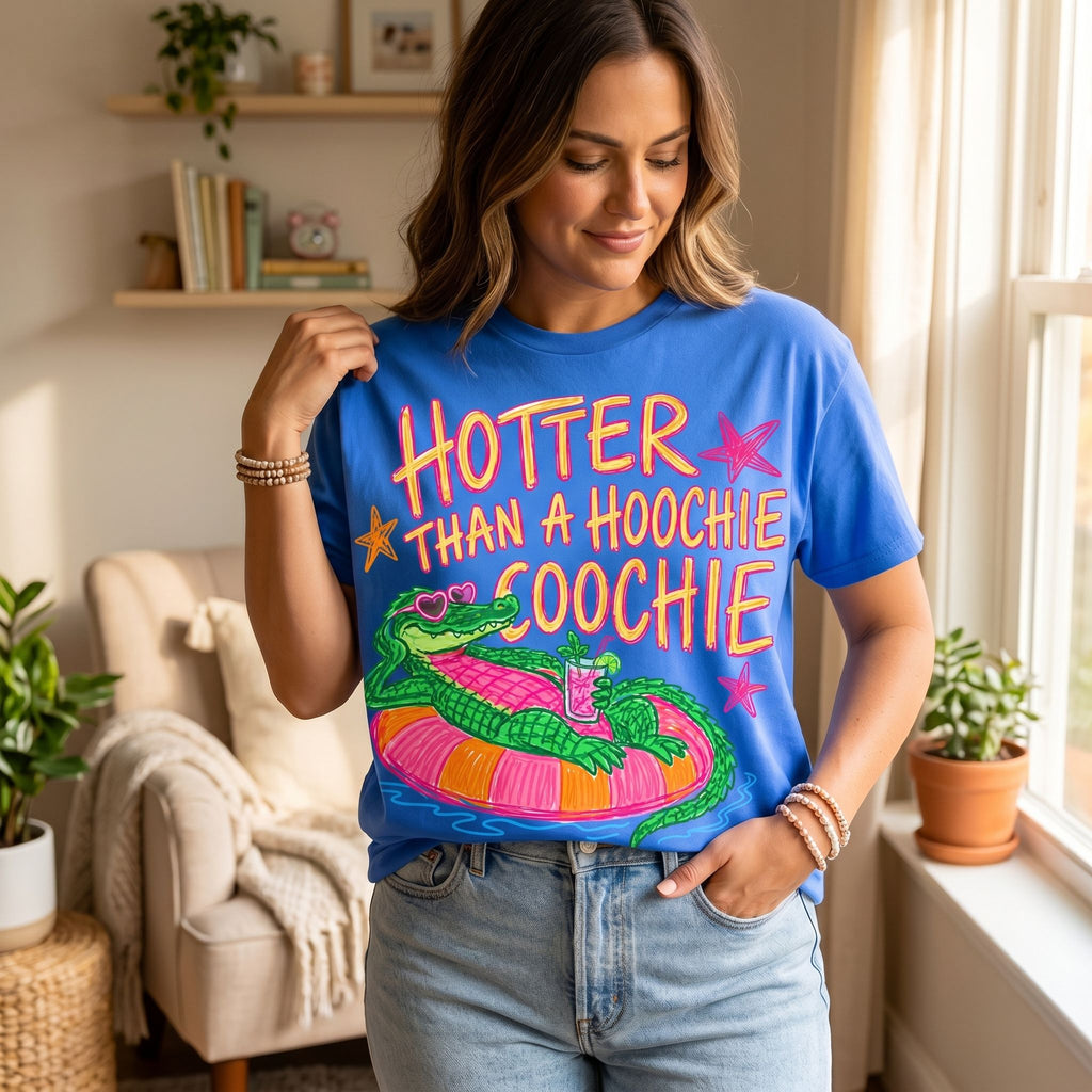 Hotter Than A Hoochie Coochie Gator T-Shirt
