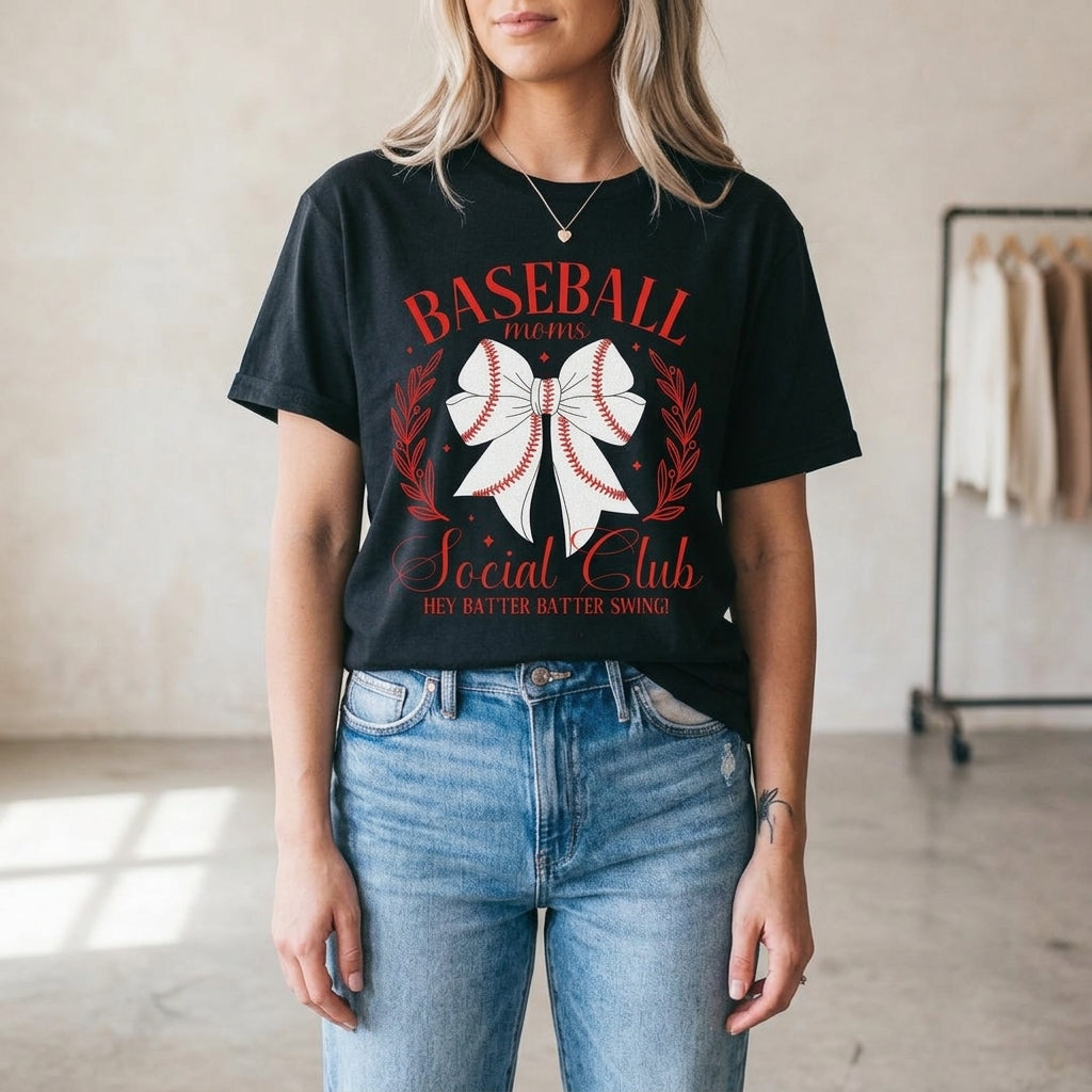 Baseball Social Club Heavyweight Cotton T-Shirt - Crafted with Purpose | Everyday Customs Co.