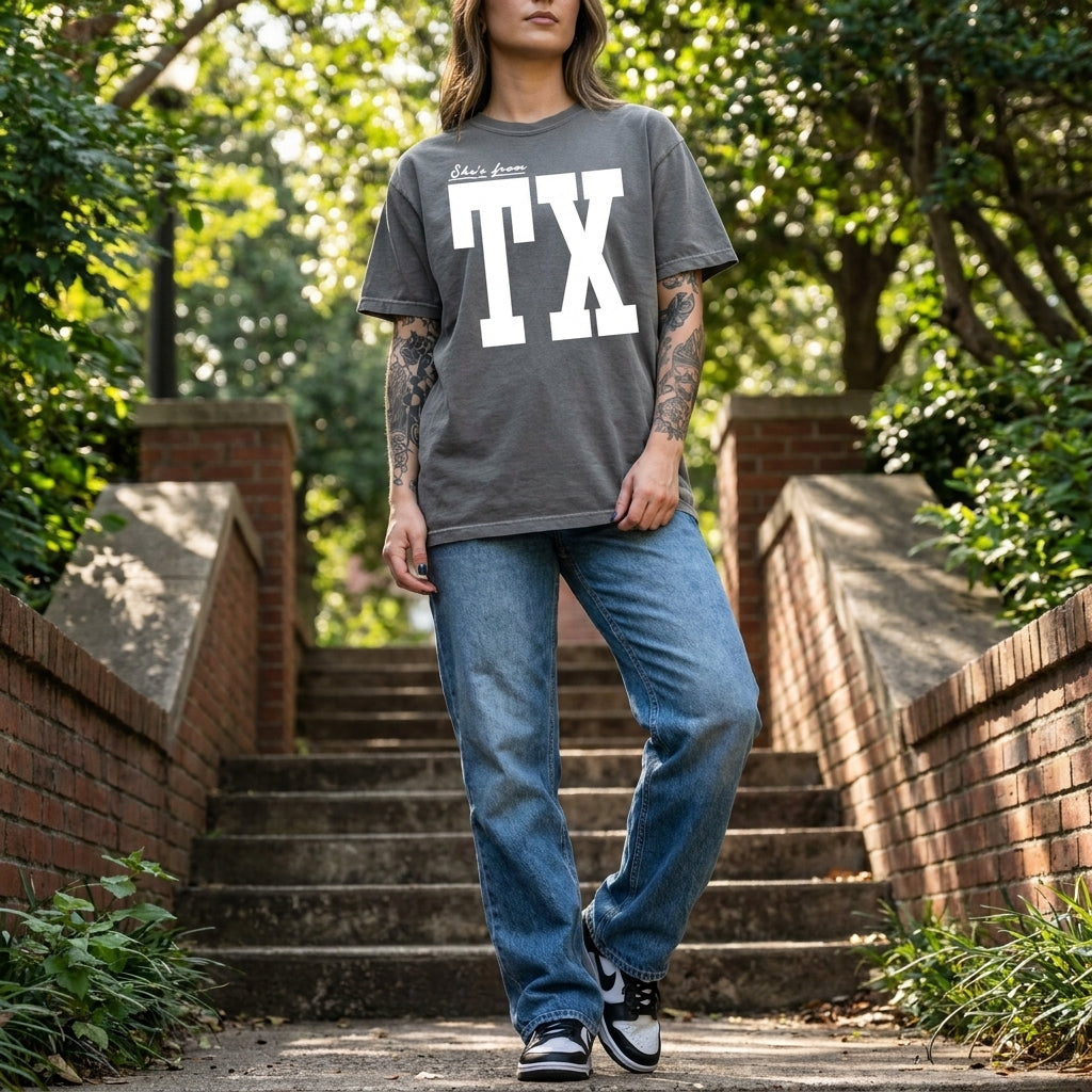 Custom State Pride T-Shirt - Comfort Colors Softness | Everyday Customs Co.