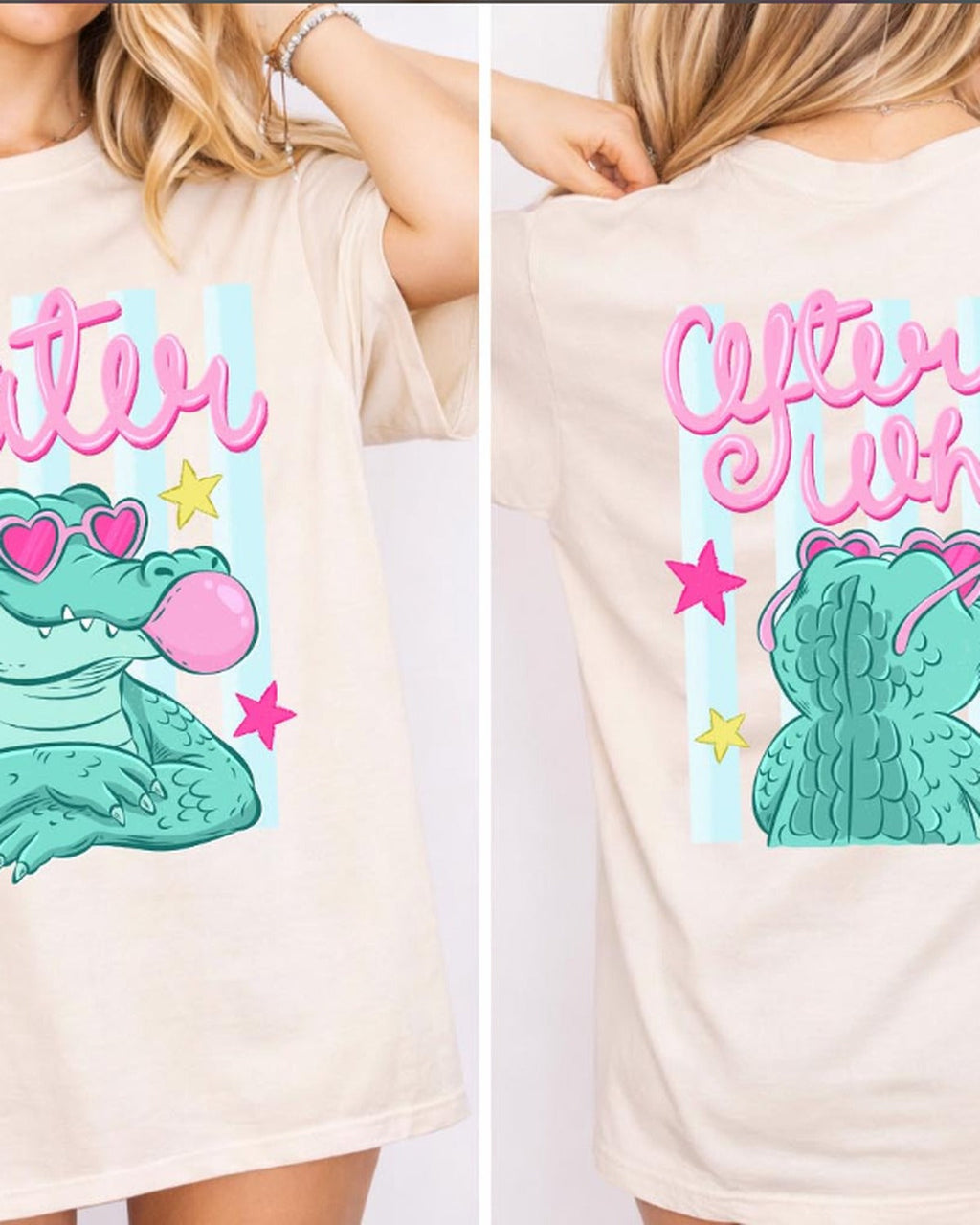 Later Gator After While Front & Back Tee