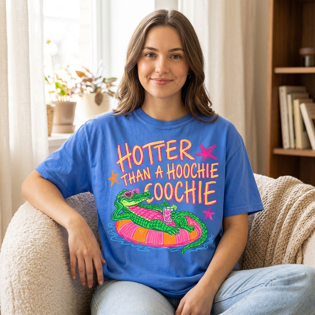 Hotter Than A Hoochie Coochie Gator T-Shirt