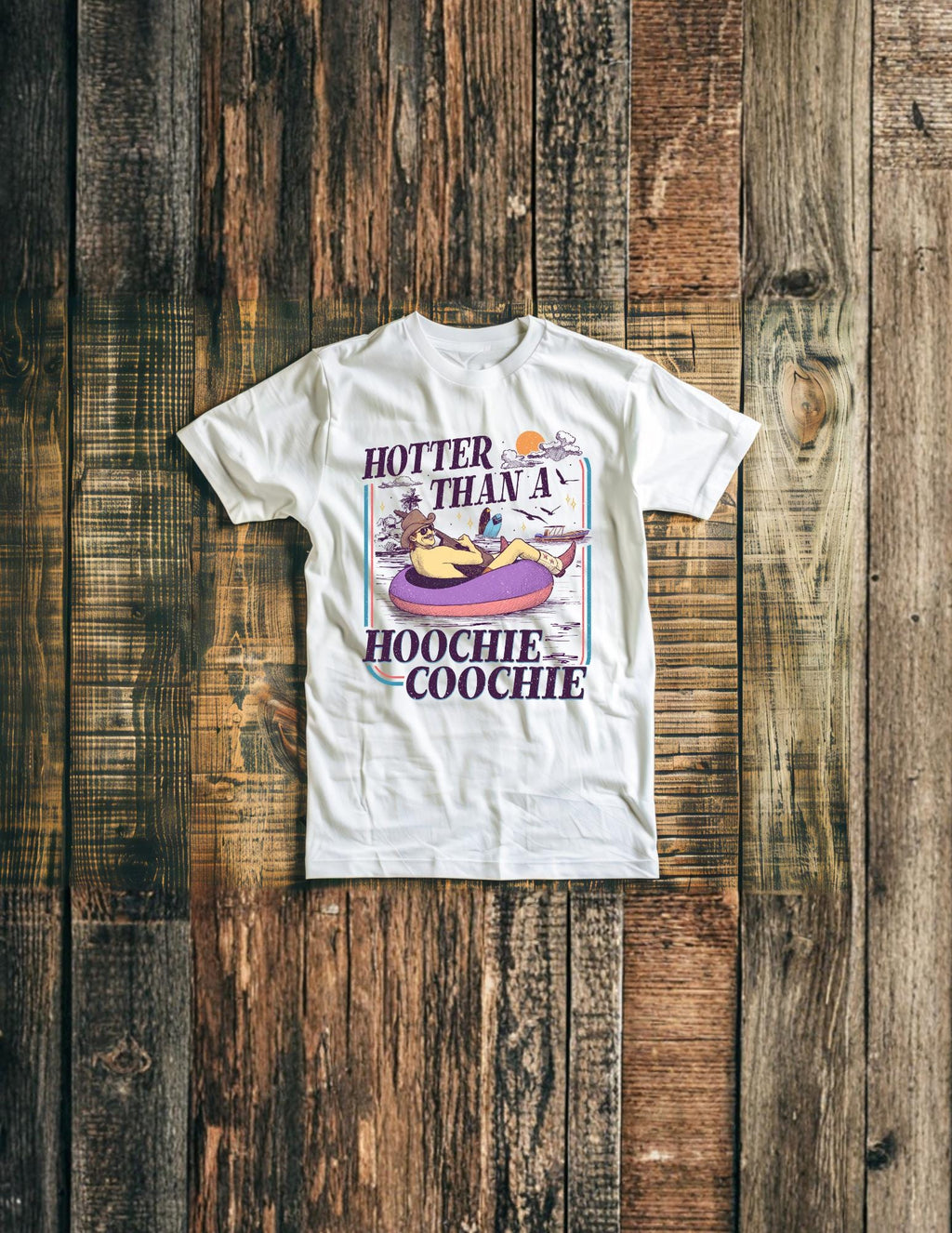 Retro Lake Graphic Tee - Crafted for Summer Weekends | Everyday Customs Co.