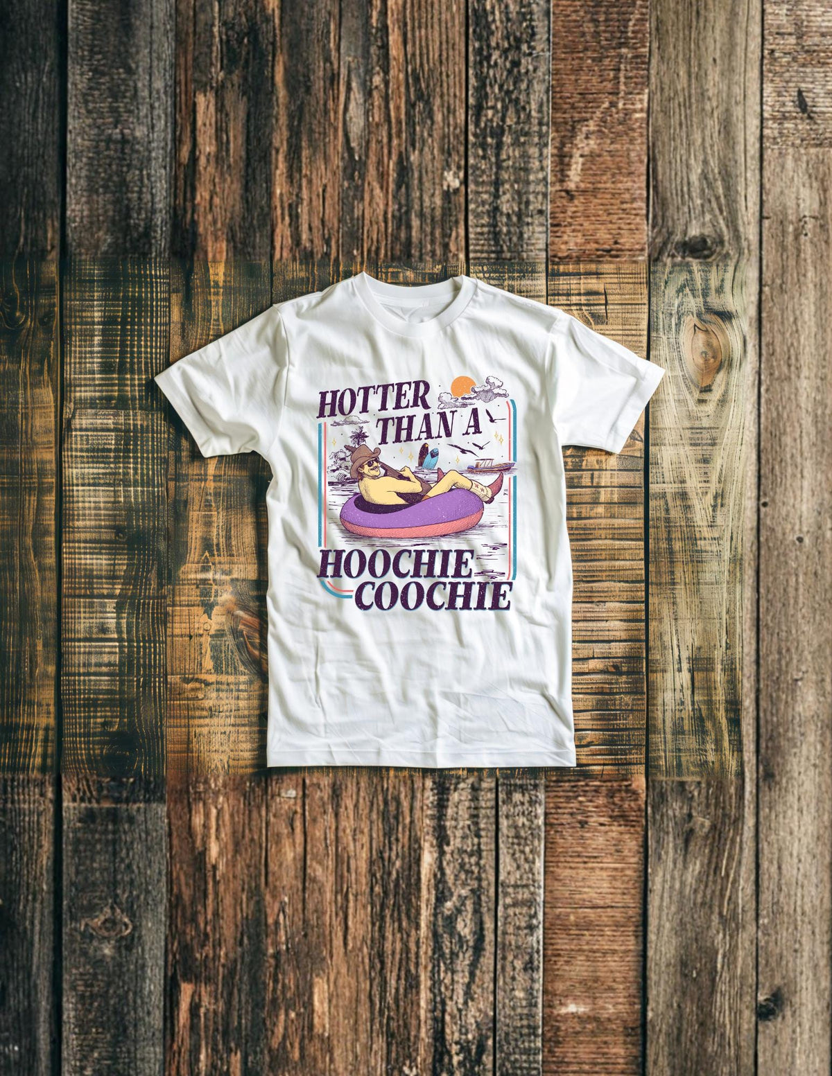 Retro Lake Graphic Tee - Crafted for Summer Weekends | Everyday Customs Co.