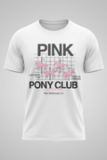 Pink Pony Club Graphic Tee - Retro Carousel Cotton Unisex | Everyday Customs Co