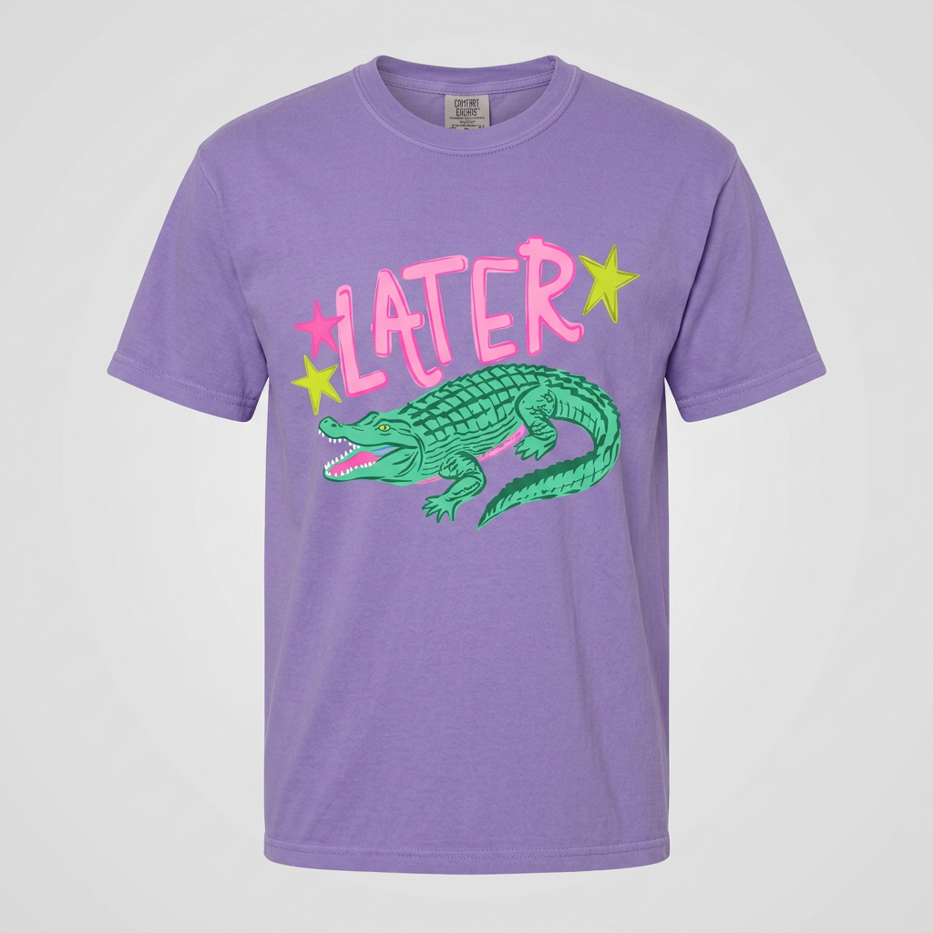 Later Gator Afterwhile Gator Graphic Tee - Crafted with Purpose | Everyday Customs Co.