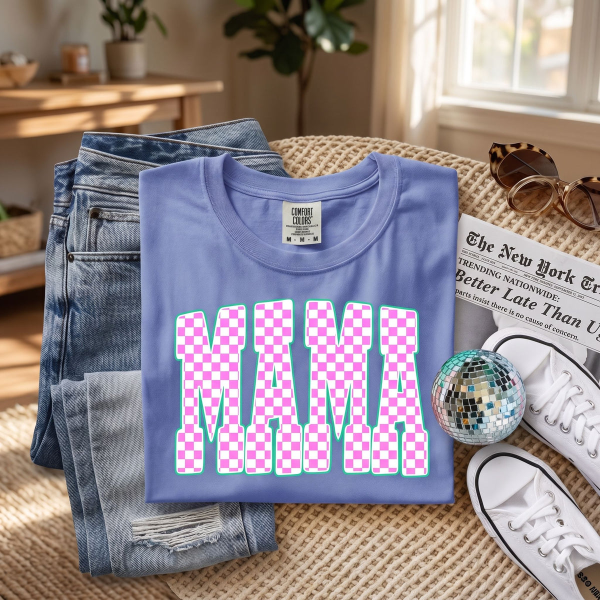 "Mama" Comfort Colors T-shirt