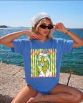 Margaritas Made Me Do It Leopard Tee