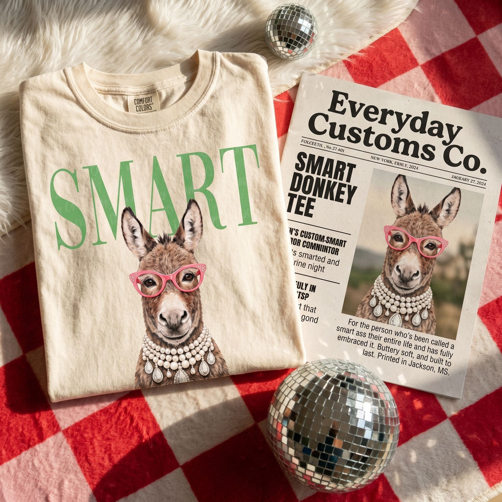 SMART Donkey Tee | Everyday Customs Co.