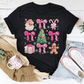 Santa Pink Coquette Tee