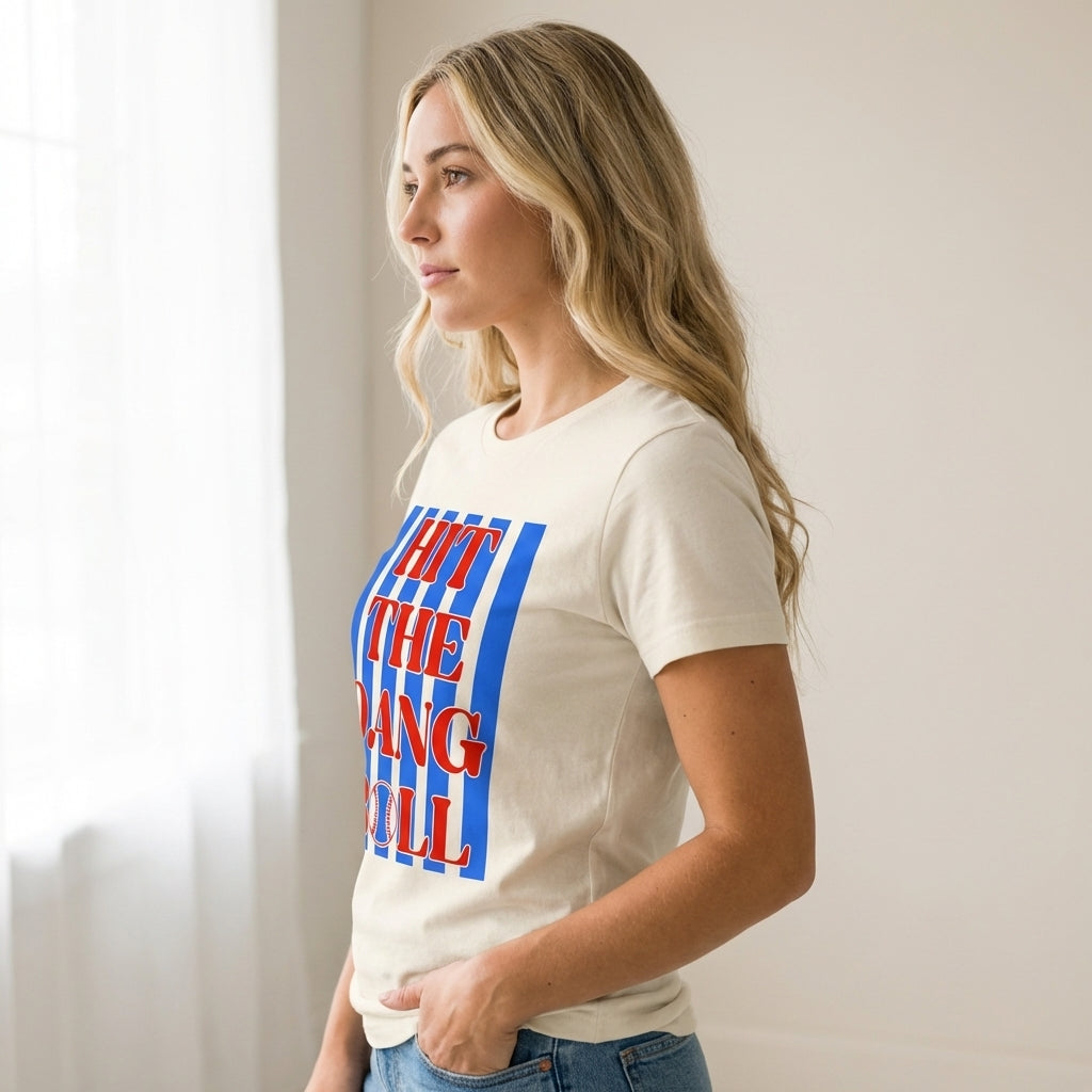 Hit The Dang Ball Baseball Graphic Tee - Crafted for Comfort | Everyday Customs Co.