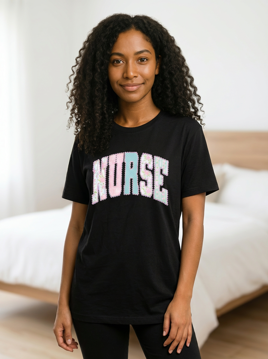 Nurse Graphic Tee Soft Cotton Comfort Unisex Fit For Nurses